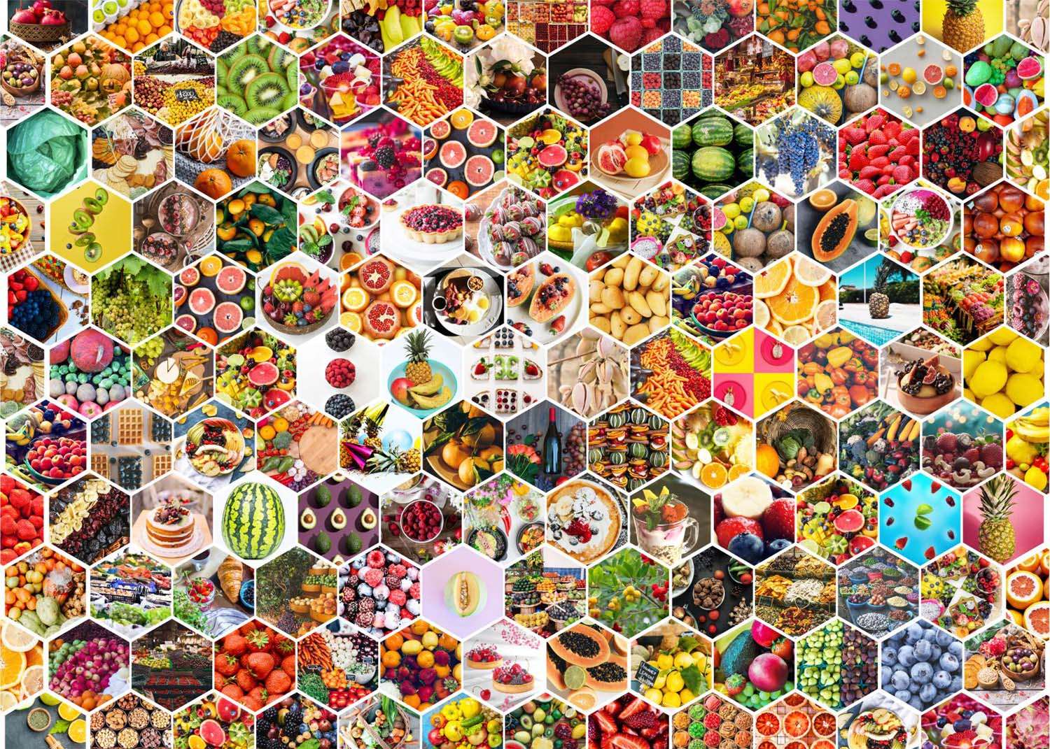 Fruits of the world puzzle online from photo