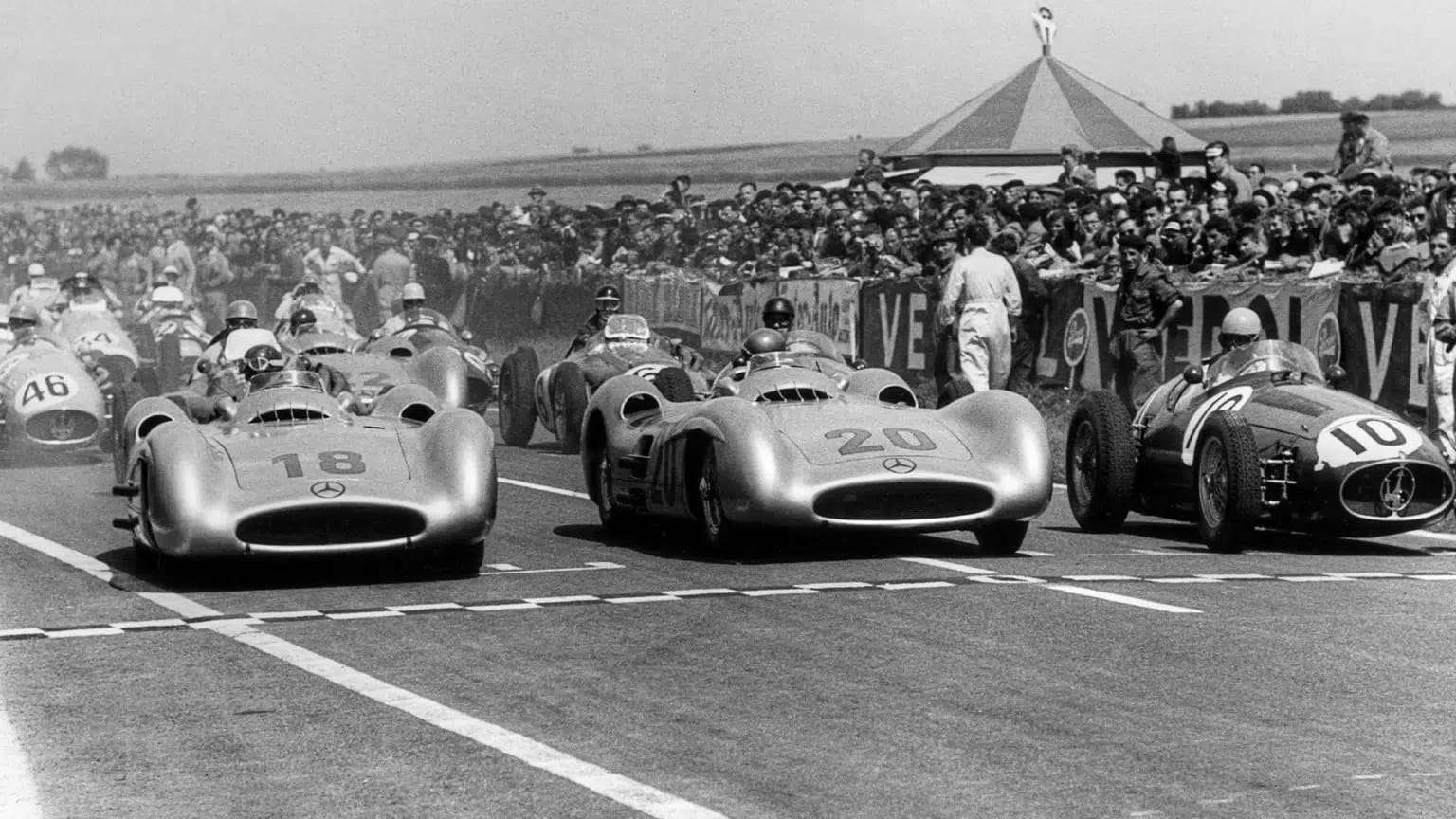Гран-при Франции 1954 года. пазл онлайн из фото