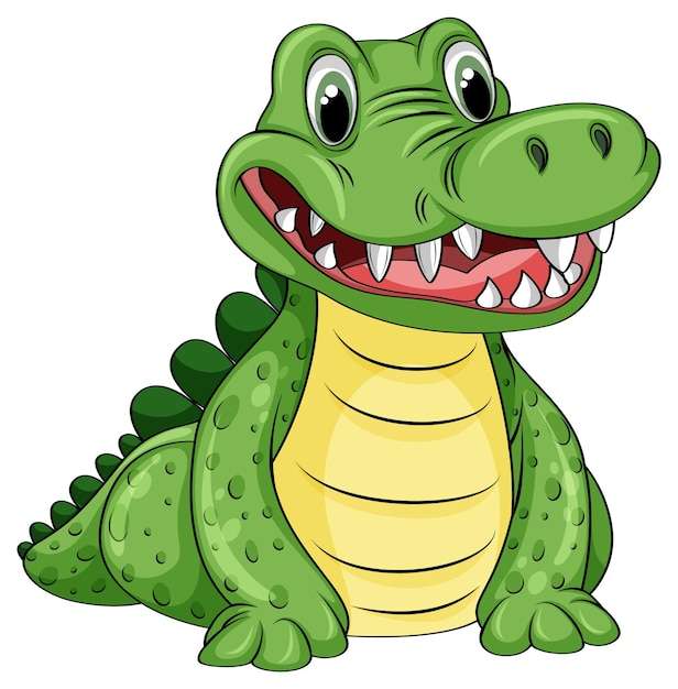 Croco kids puzzle online from photo