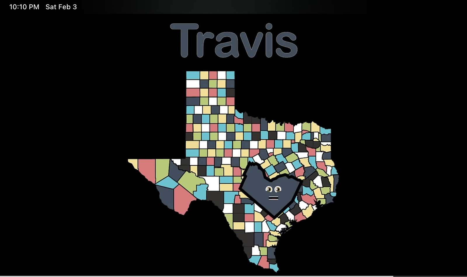 Texas from usa online puzzle