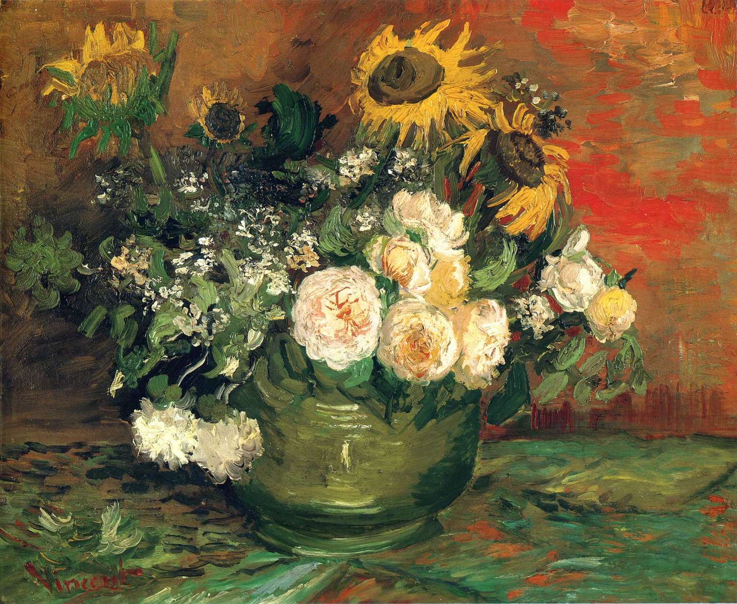 Ein Vincent-Gemälde Online-Puzzle