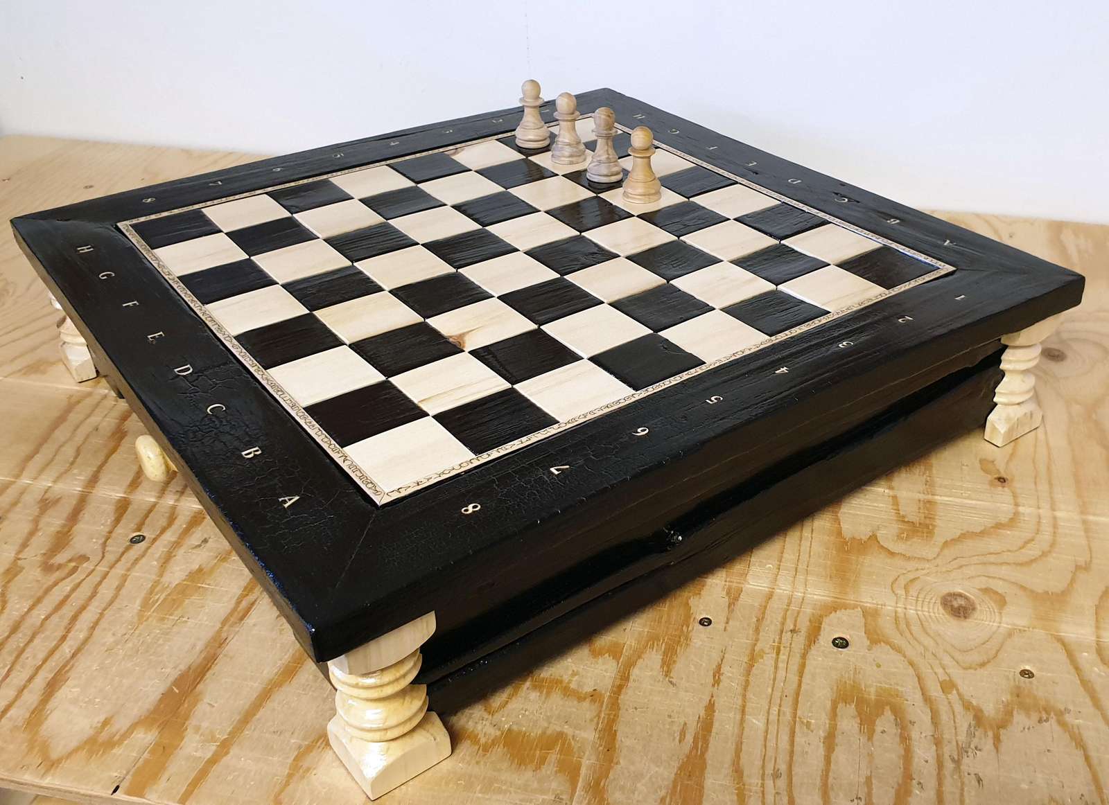 schackbräde Pussel online