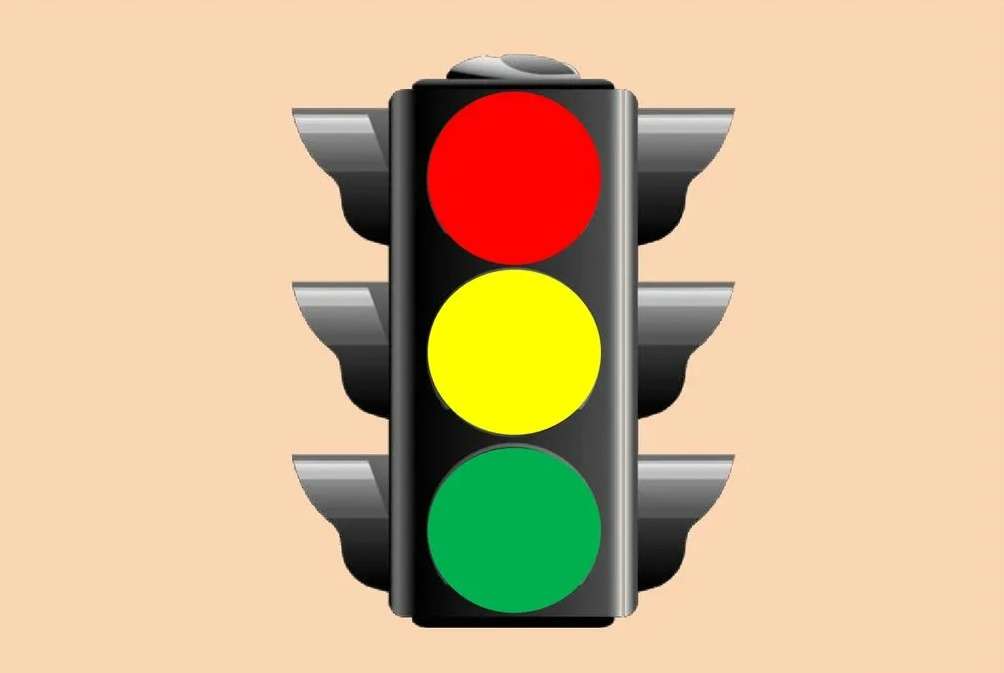 közlekedési lámpa puzzle online fotóról
