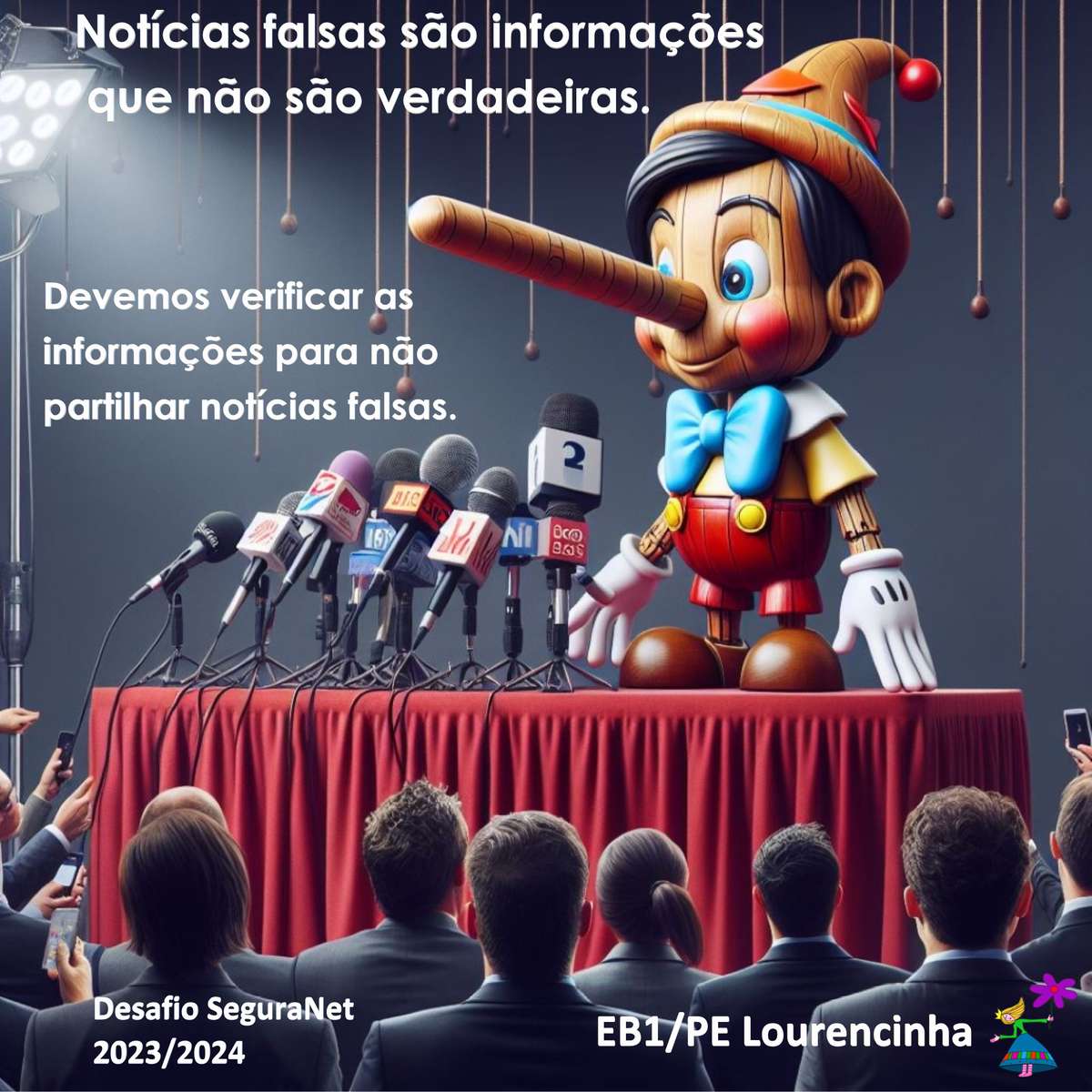 „Pinocchio-Neuigkeiten“ Online-Puzzle
