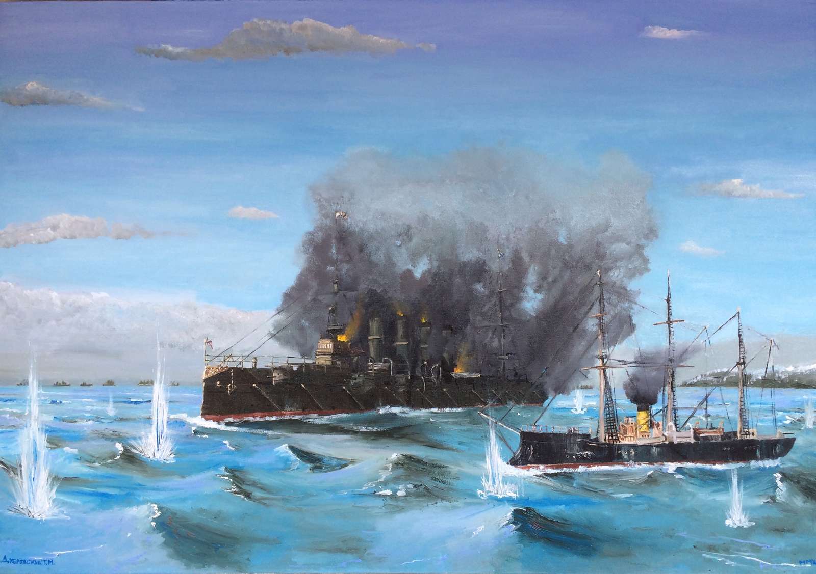 Battle of Chemulpo Bay puzzle online from photo