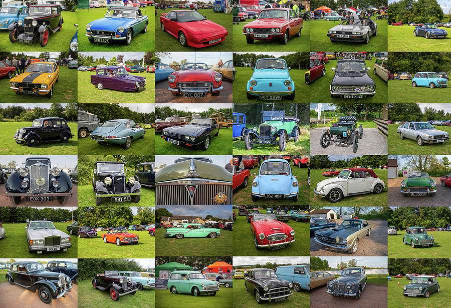 Vintage and Classic Cars puzzle online from photo