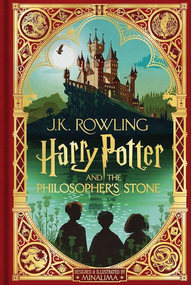 Capa de Harry Potter minalima puzzle online a partir de fotografia