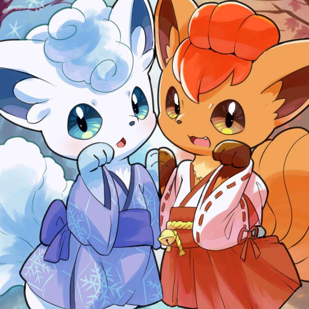 Pokémon Vulpix puzzle online z fotografie