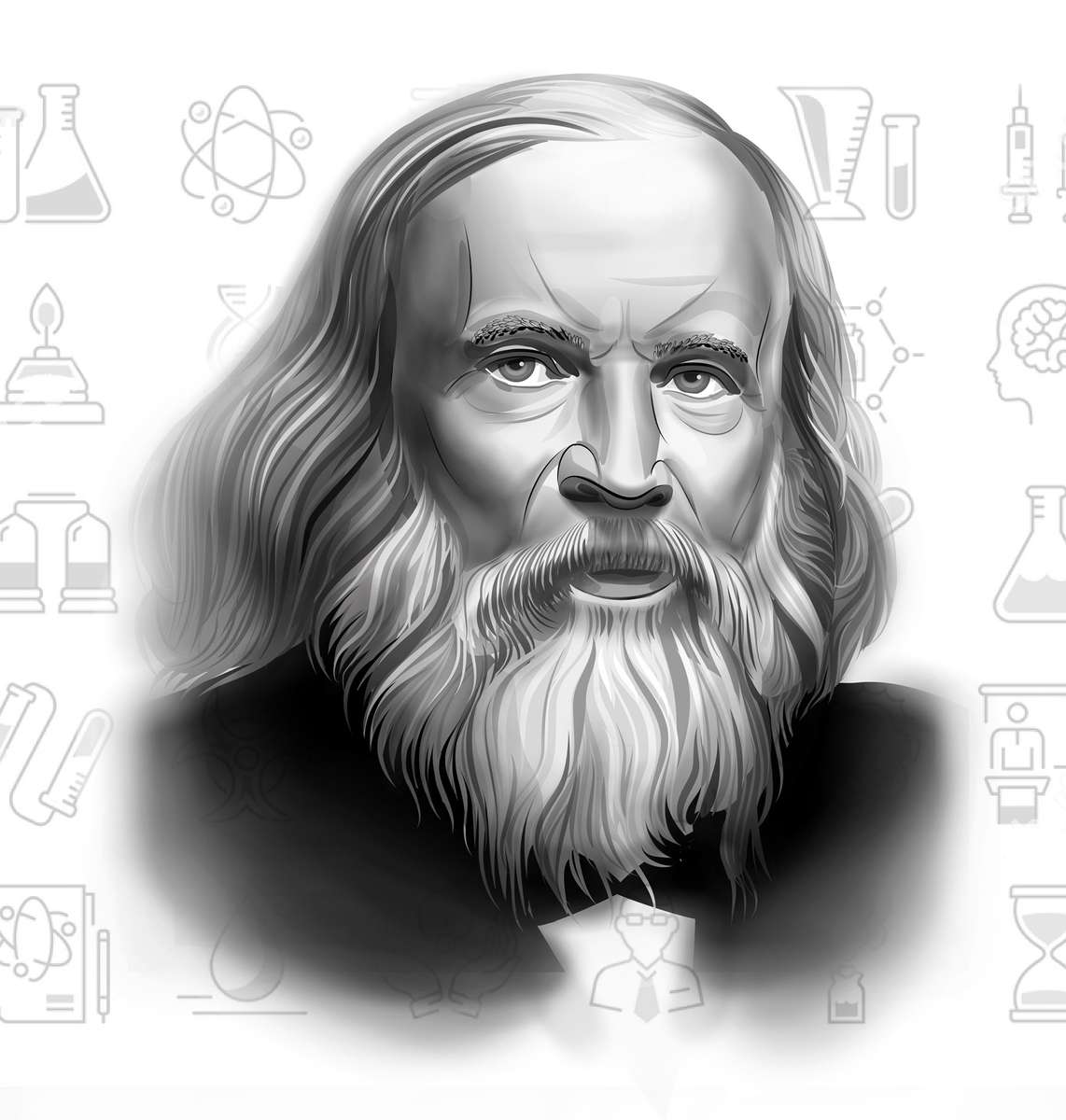 Mendelejew Online-Puzzle