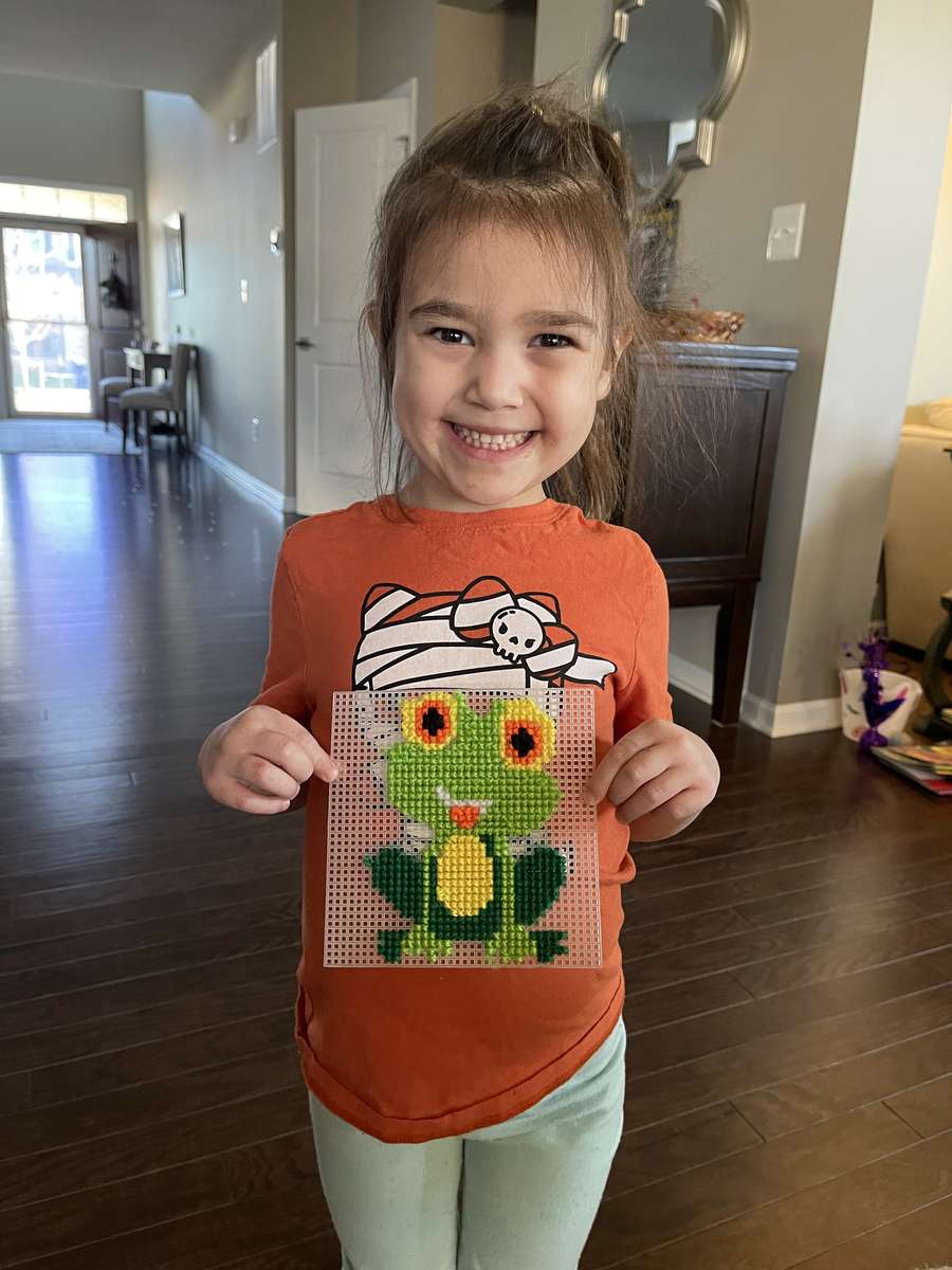 Julia and Frog online puzzle
