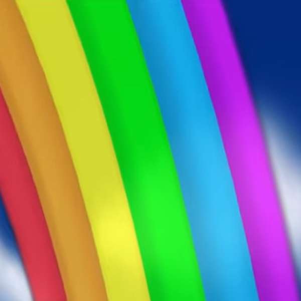 r é para arco-íris puzzle online a partir de fotografia