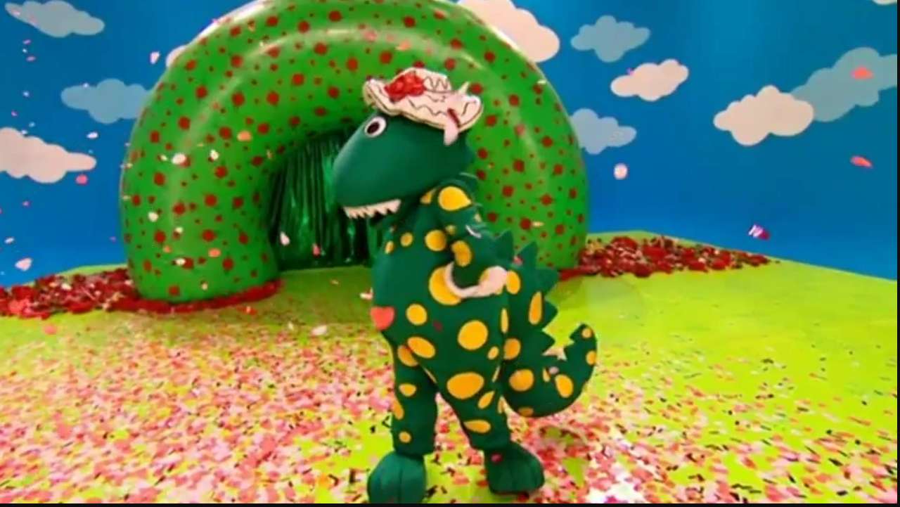 Стегна динозавра Дороті скласти пазл онлайн з фото