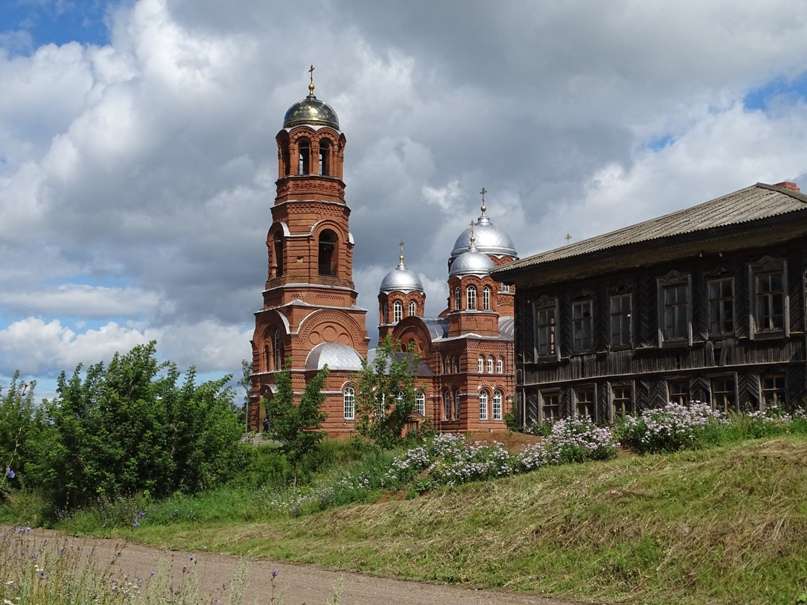 Свято-Никольския церковь пазл онлайн из фото