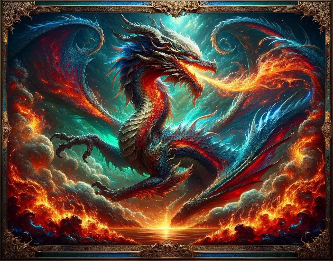 Володар драконів океану онлайн пазл