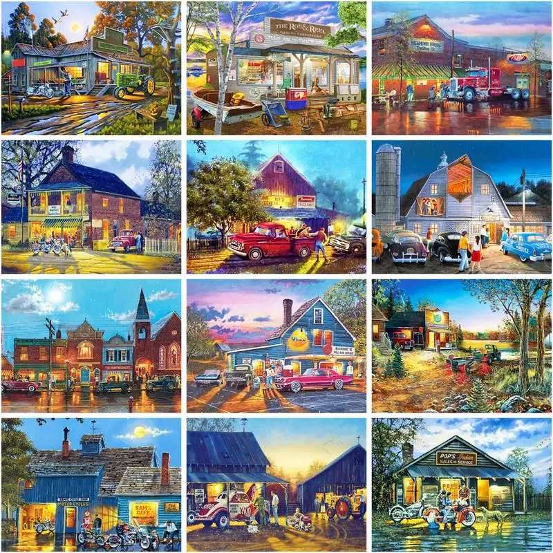 Olde Towne Arte puzzle online from photo