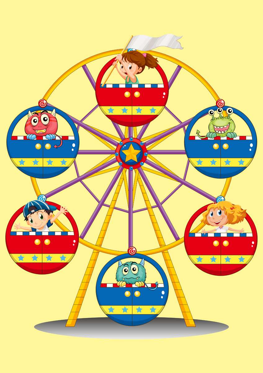 ferris wheel puzzle online from photo