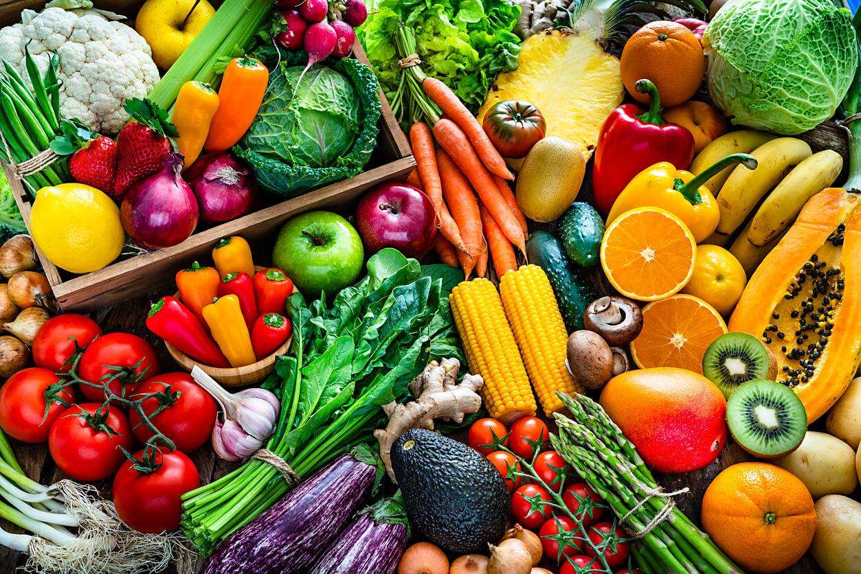Плодове и зеленчуци онлайн пъзел