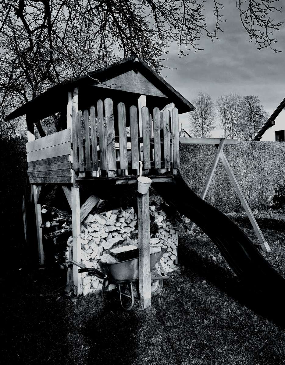 cabane dans les arbres puzzle en ligne à partir d'une photo