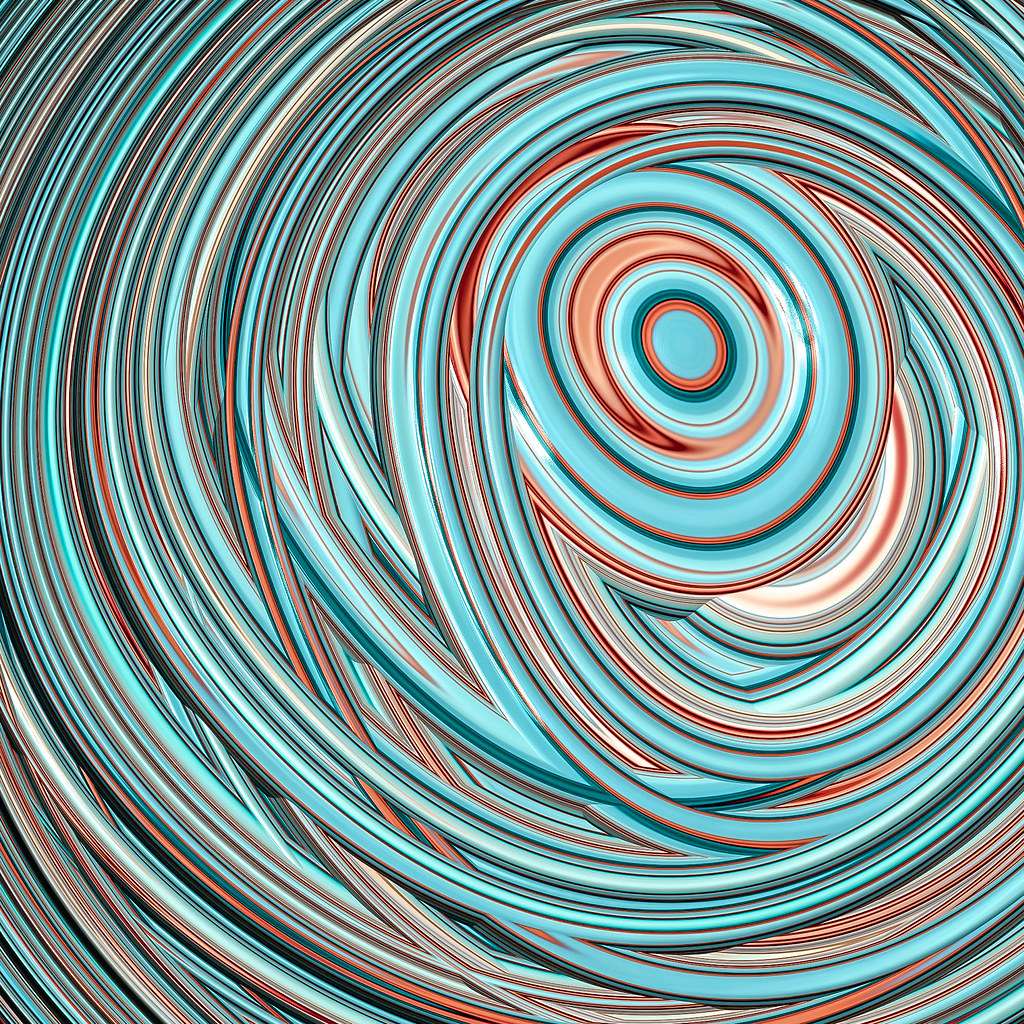 Ovale spiralen puzzel online van foto