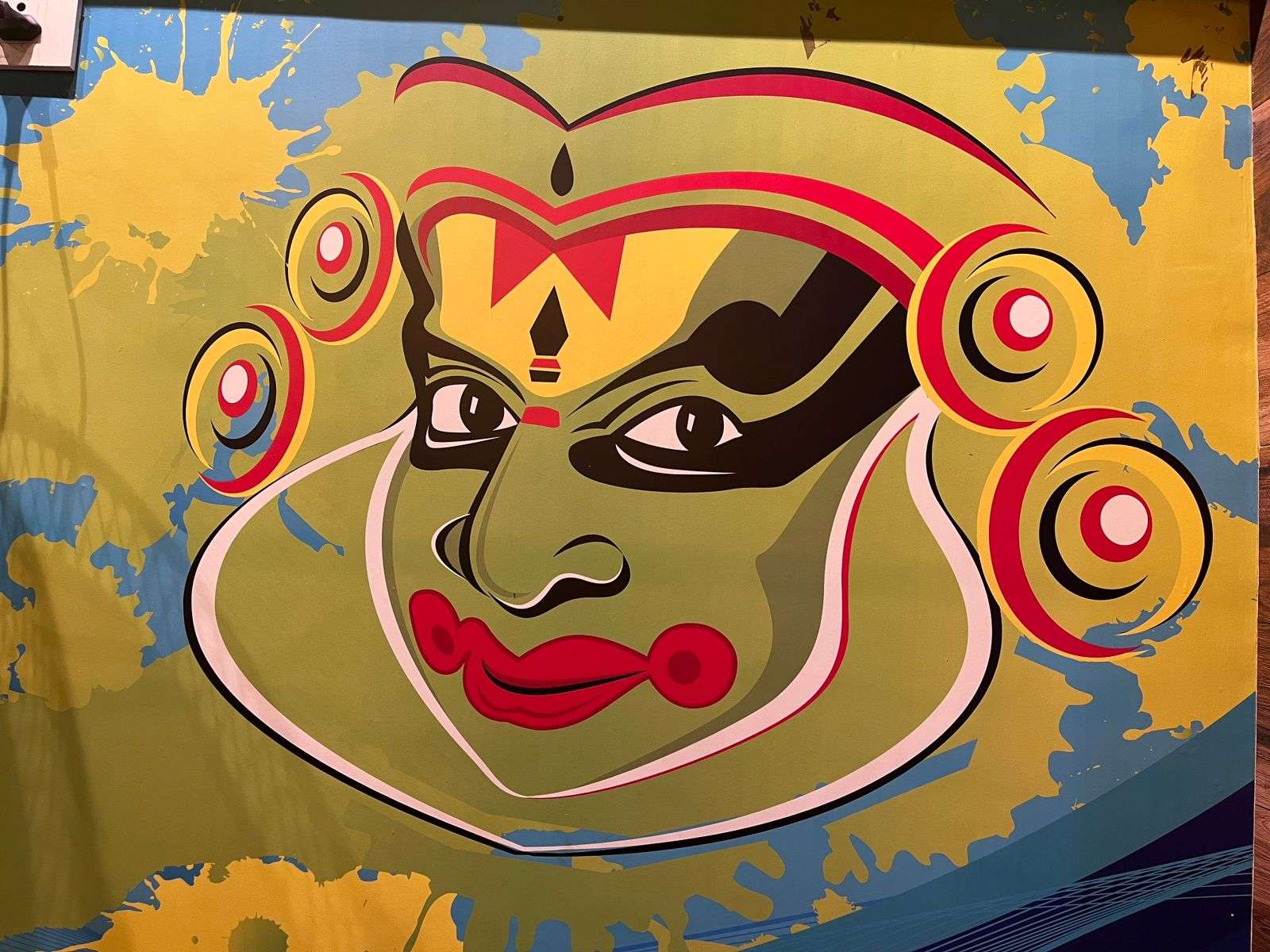kathakali dancer puzzle online from photo
