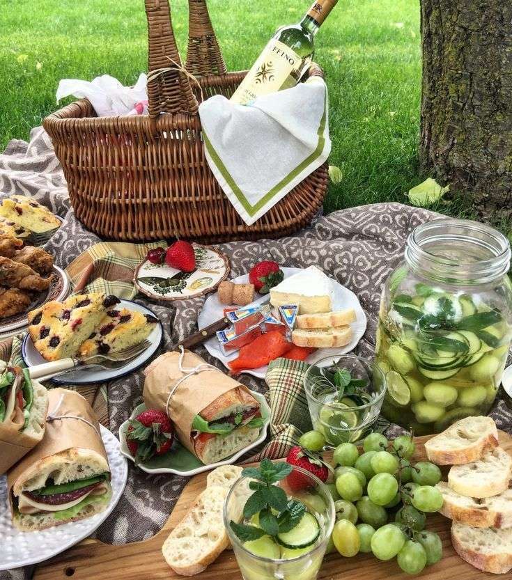 Пікнік вечірки онлайн пазл