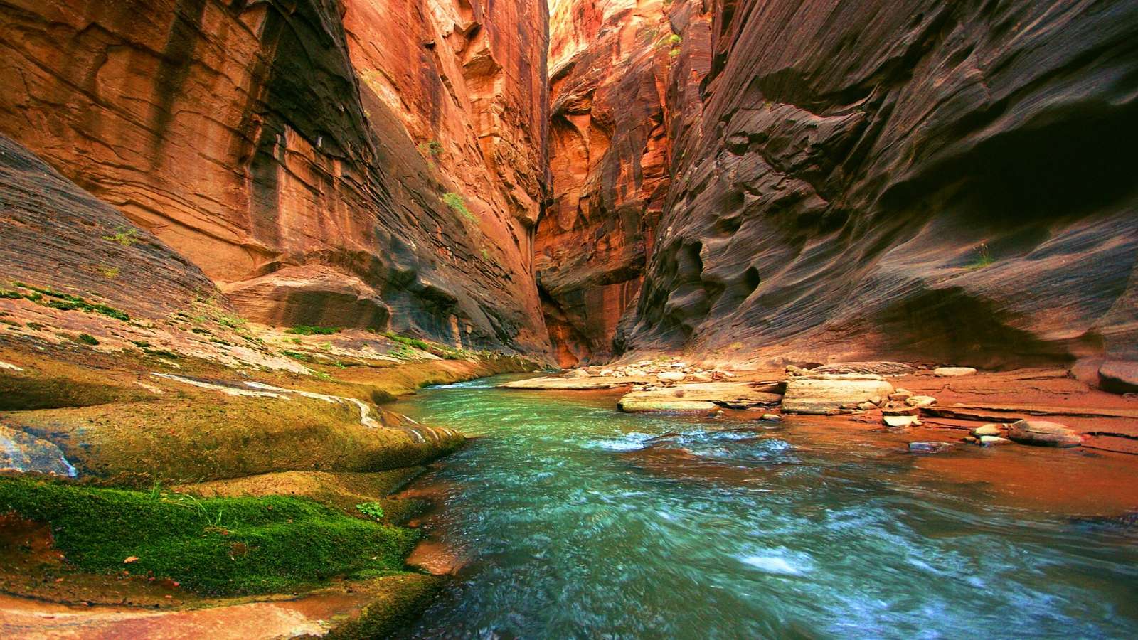 Canyons Amaze puzzle online din fotografie