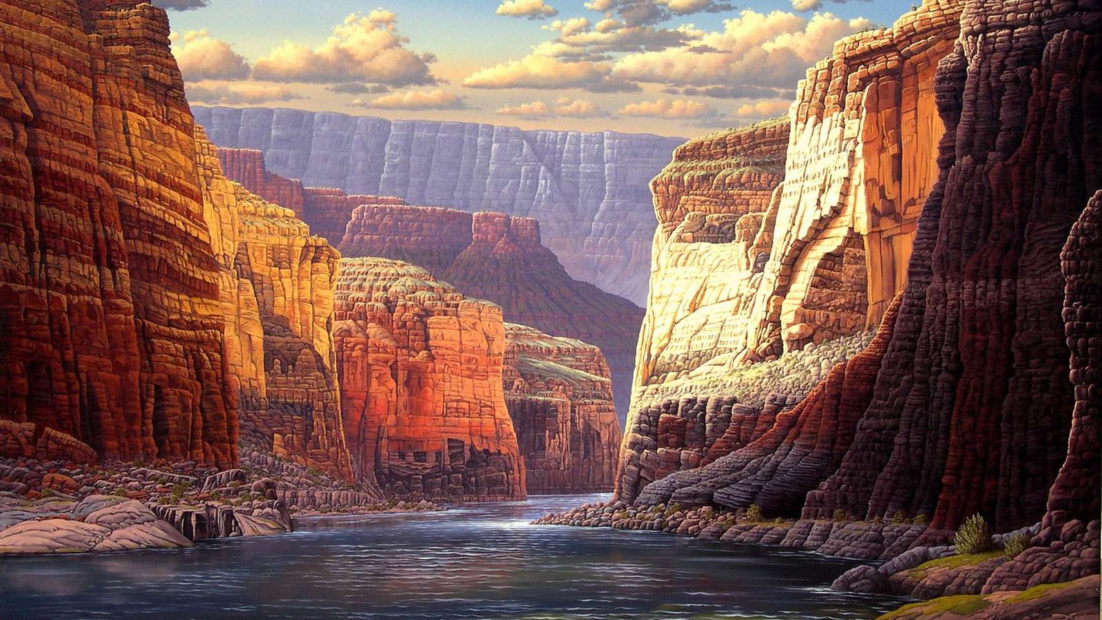 Canyon Redux puzzle online from photo