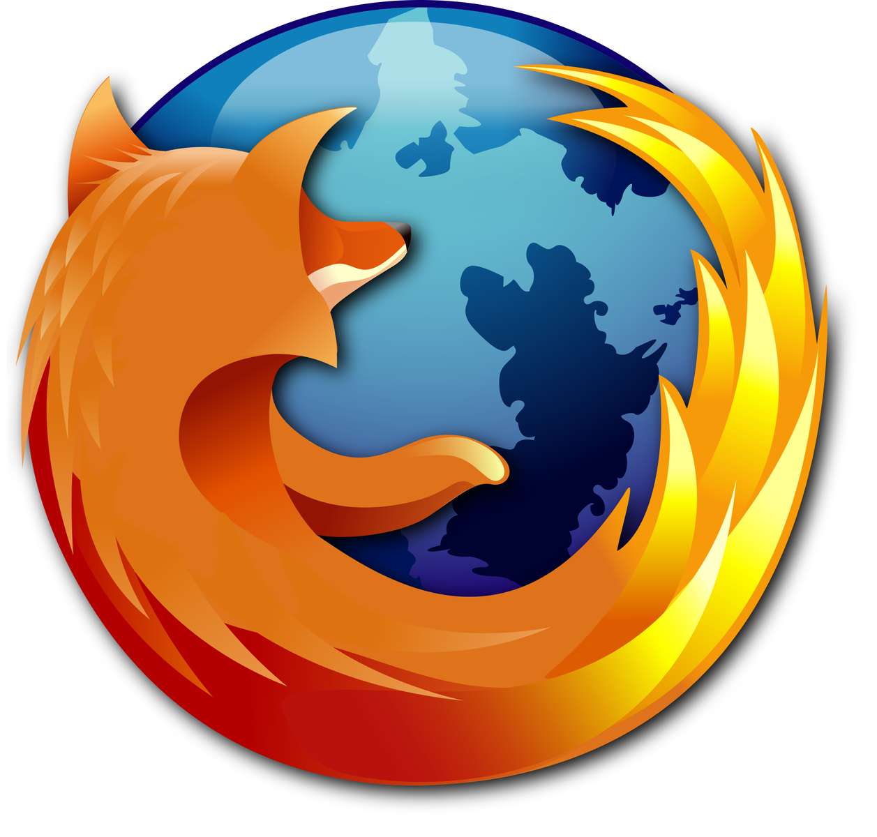 Mozilla Firefox puzzle online from photo