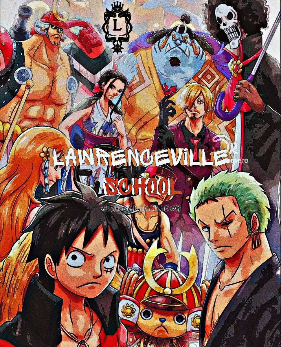 ȘCOALA LAWRENCEVILLE CU ONE PIECE RED puzzle online