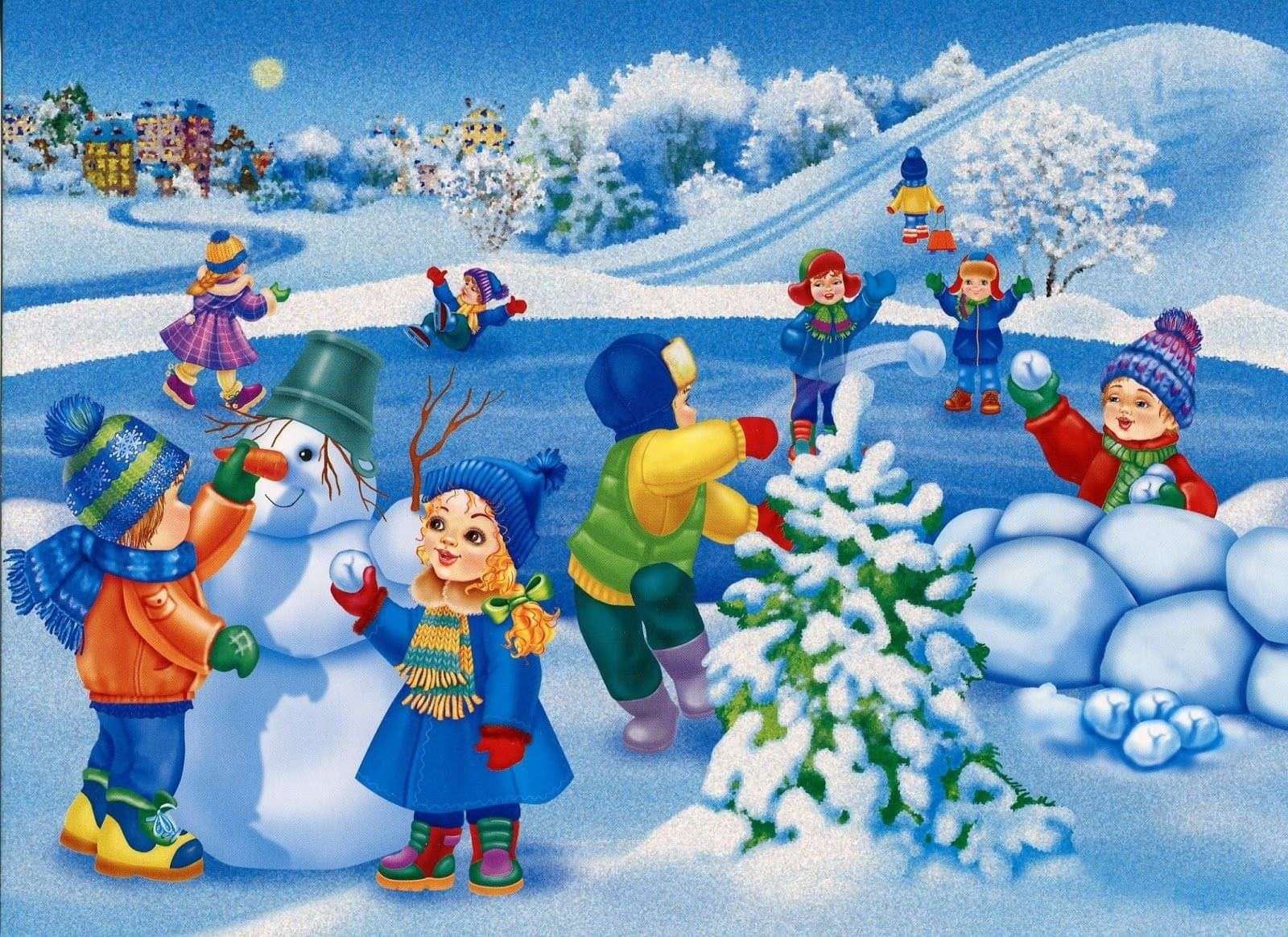Temporada Inverno puzzle online