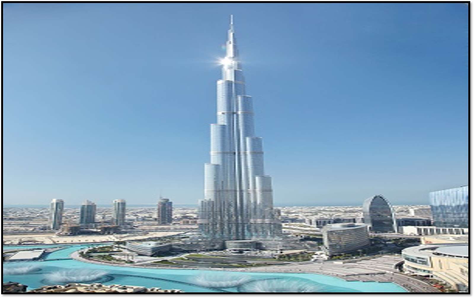 Burj Khalifa puzzle online from photo