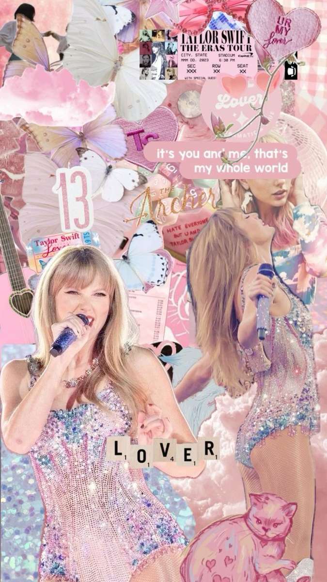 taylor swift - lover online puzzle