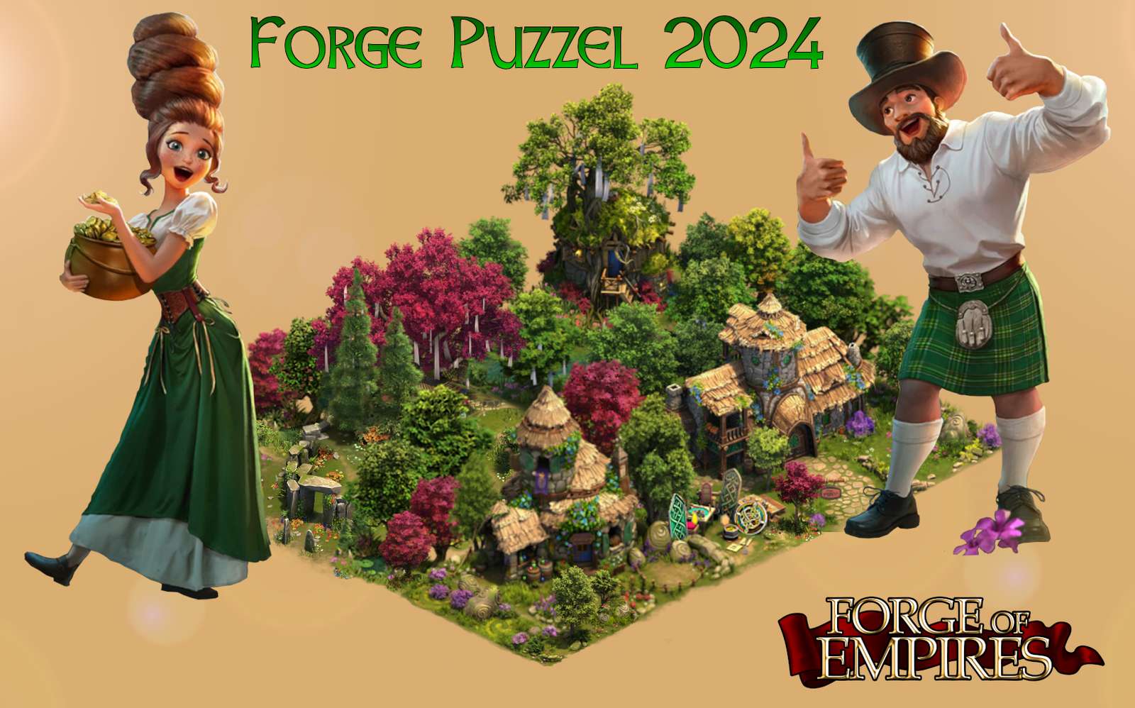 St. Patricks day 2024 online puzzle