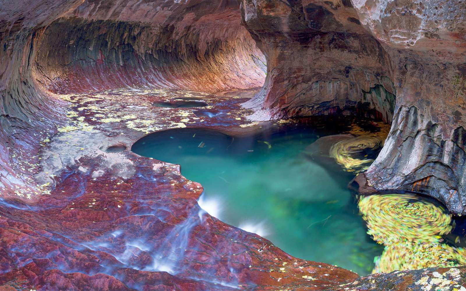 Национальный парк Зайон пазл онлайн из фото
