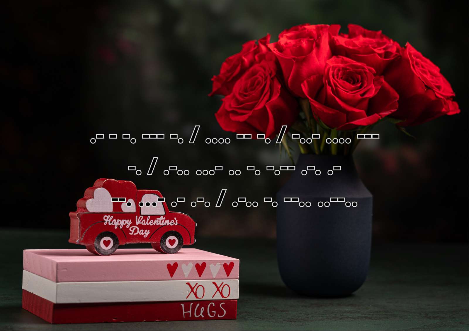 Valentine's Day puzzle online from photo