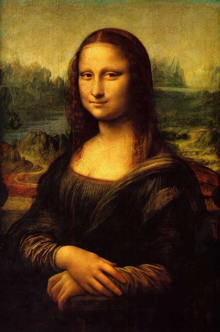 Mona Lisa pussel online från foto