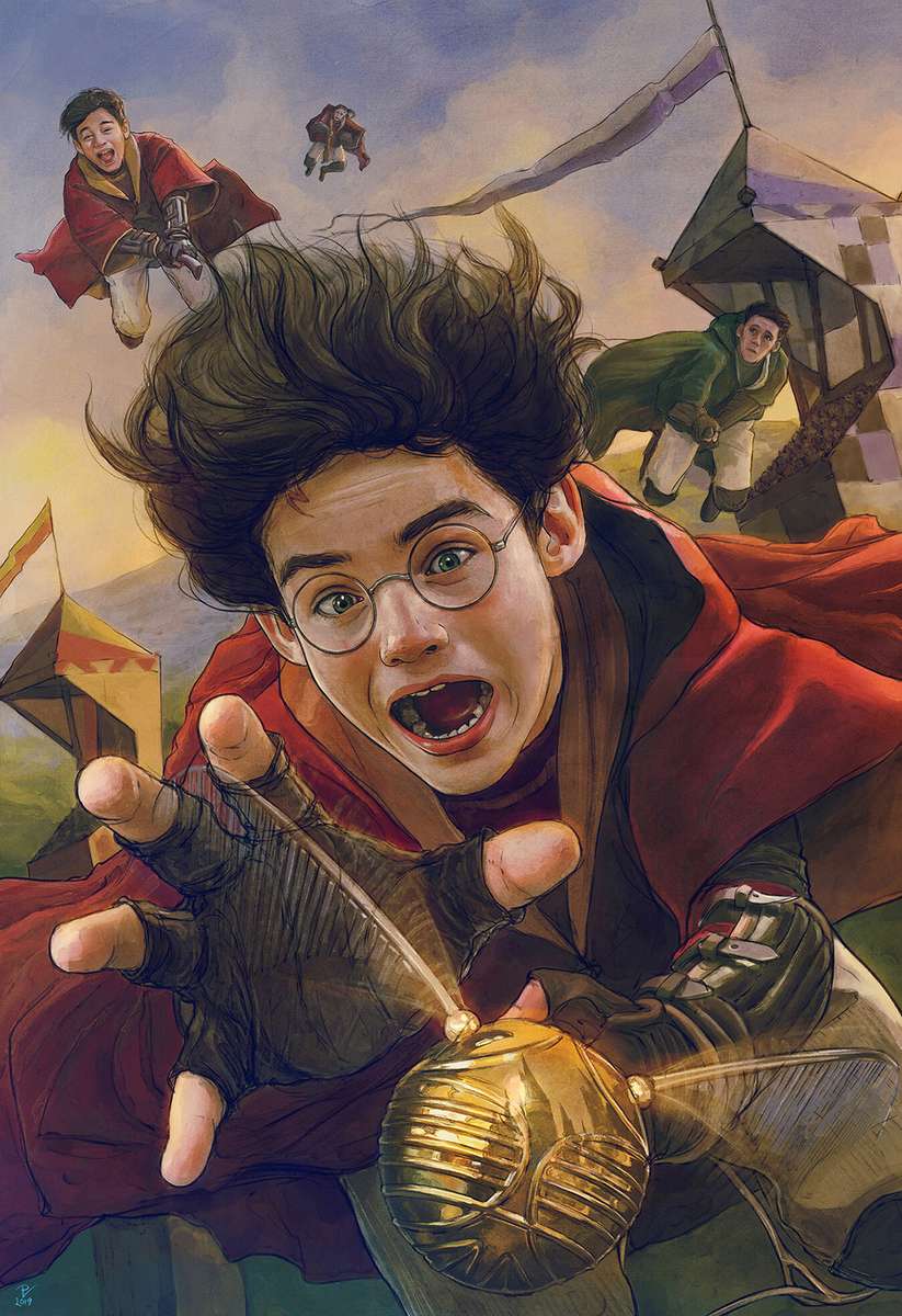 Harry Potter hraje boccino online puzzle