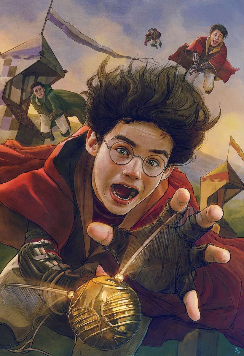 Harry Potter és a boccino d'oro puzzle online fotóról