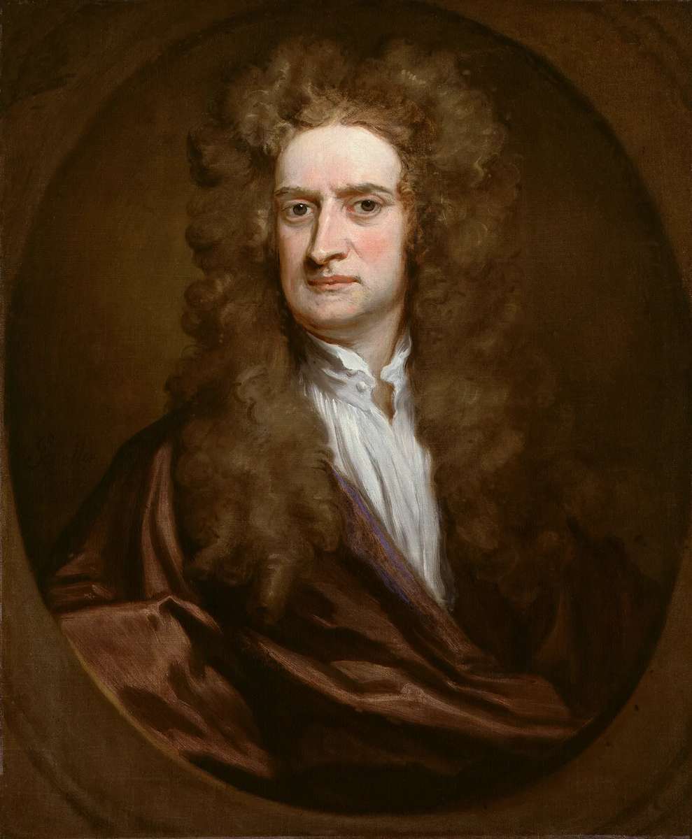 Isaac Newton Pussel online