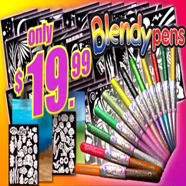 Blandade pennor pussel online från foto
