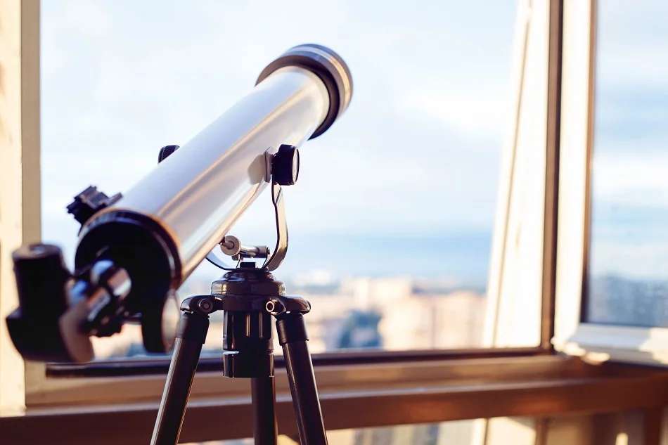 Telescope puzzle online from photo