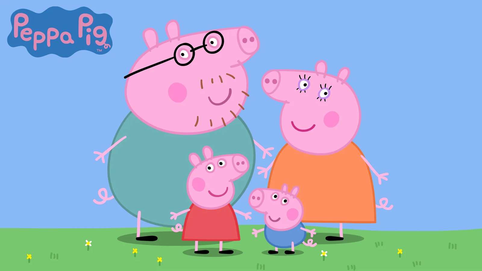 Peppa Pig puzzle online from photo