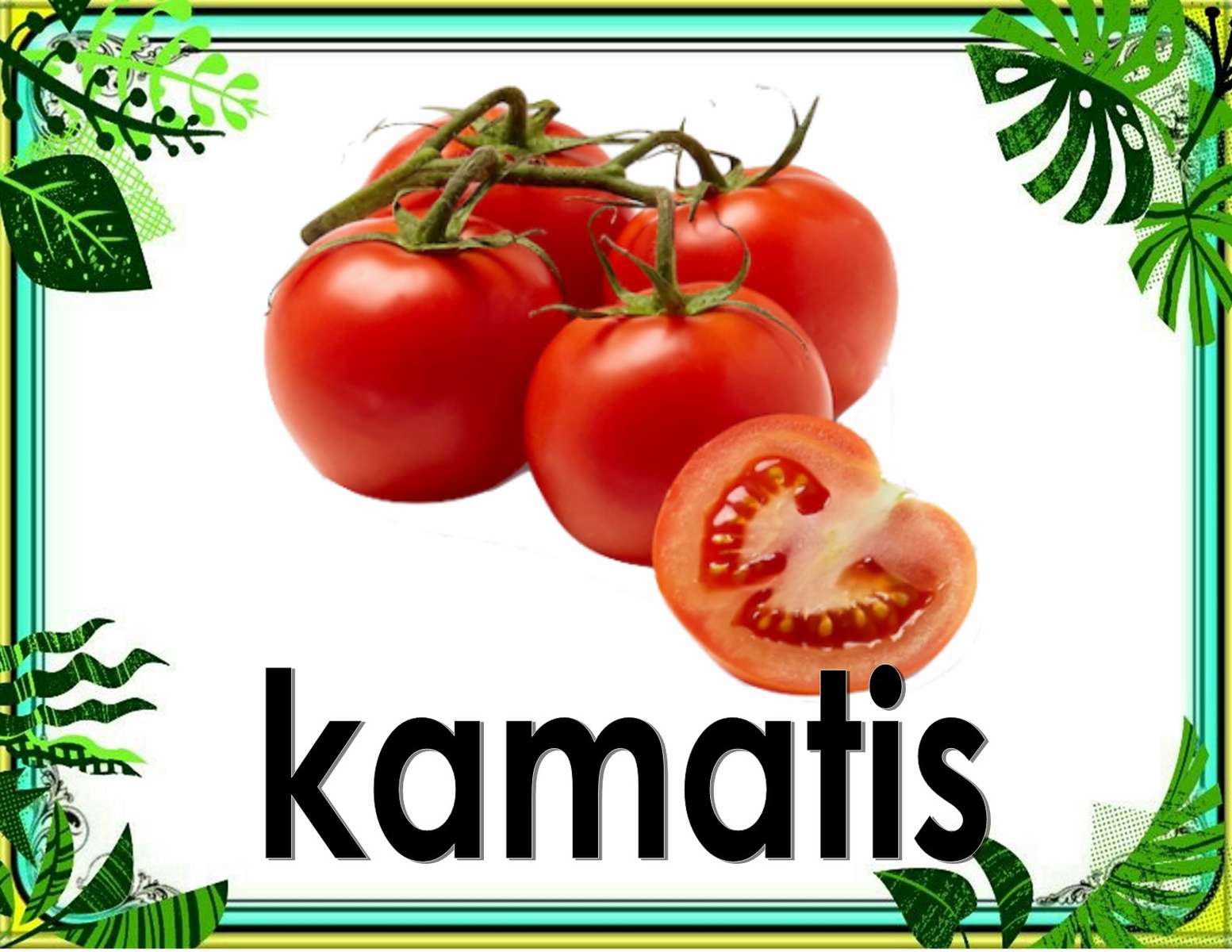 kamatis jhgdfg онлайн пъзел