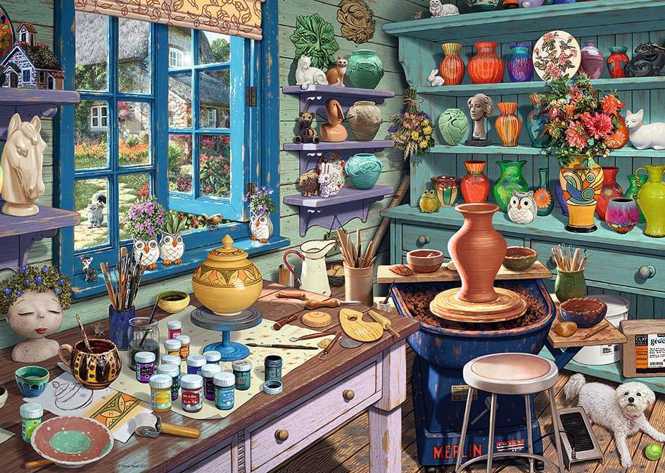 Studio de ceramică puzzle online