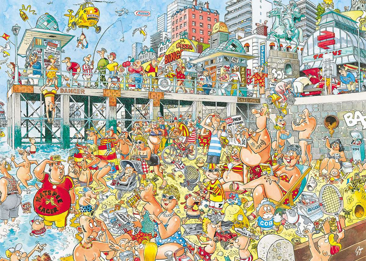 Day at the Beach online puzzle