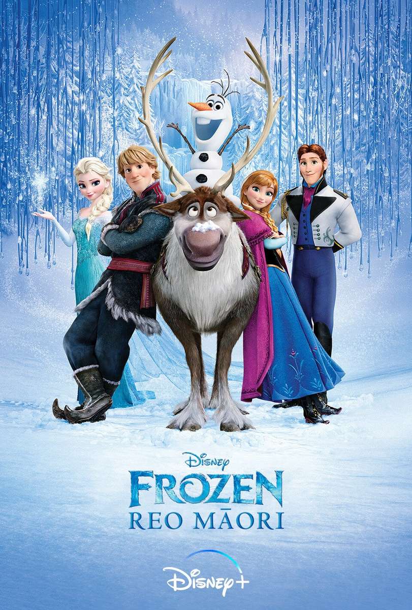 Film Frozen puzzle online z fotografie