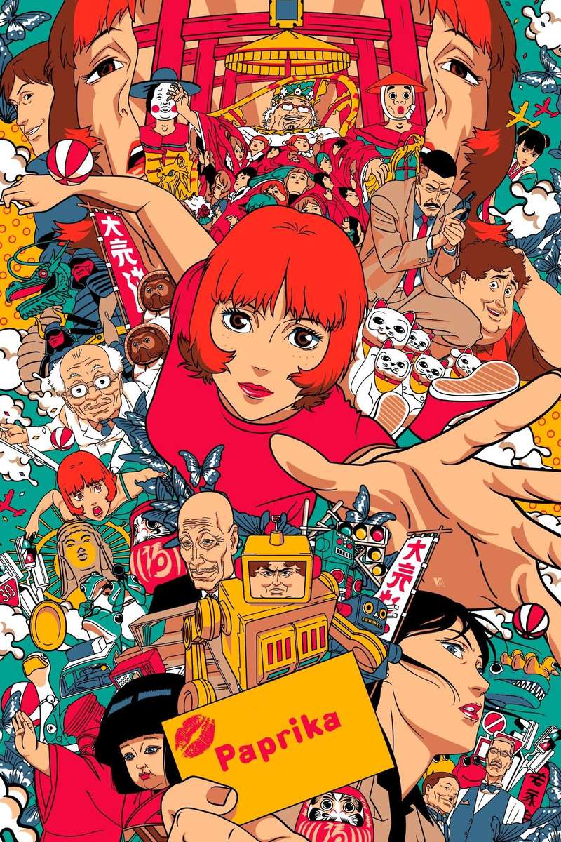 Paprika Poster puzzle online from photo