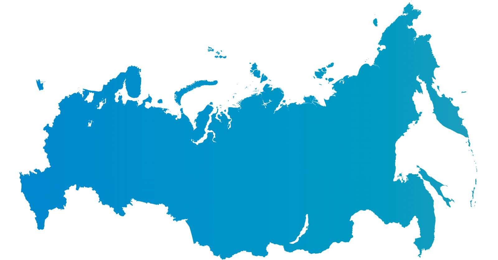 Mapa de Rusia puzzle online a partir de foto