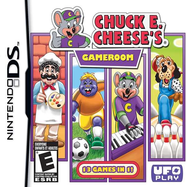 Αίθουσα παιχνιδιών Chuck Cheeses online παζλ