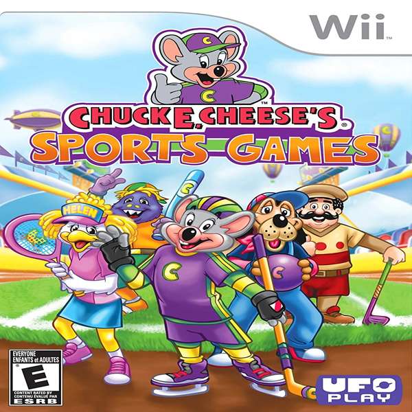 Chuck Cheeses Sports Games puzzle online from photo